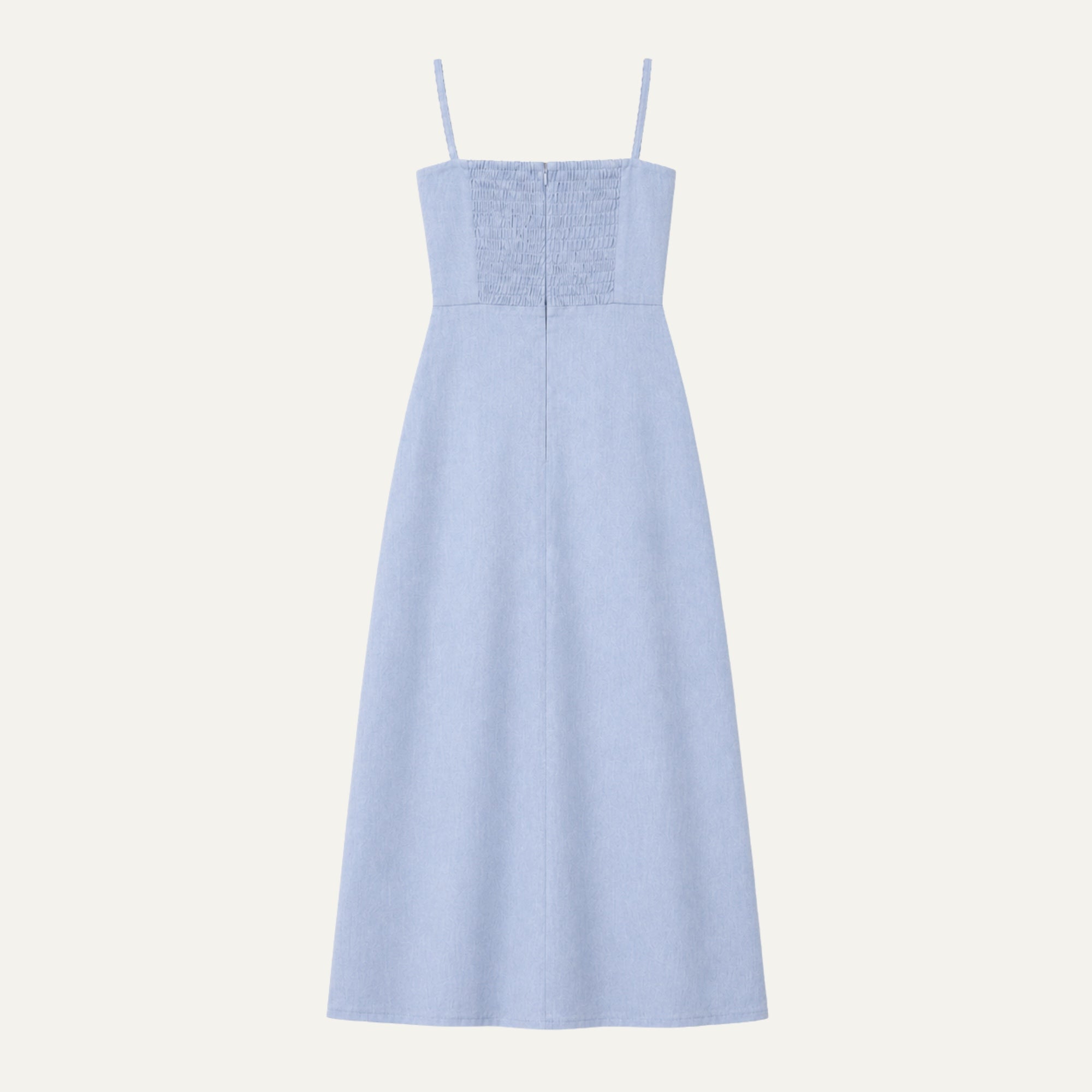 Vestito midi in lino