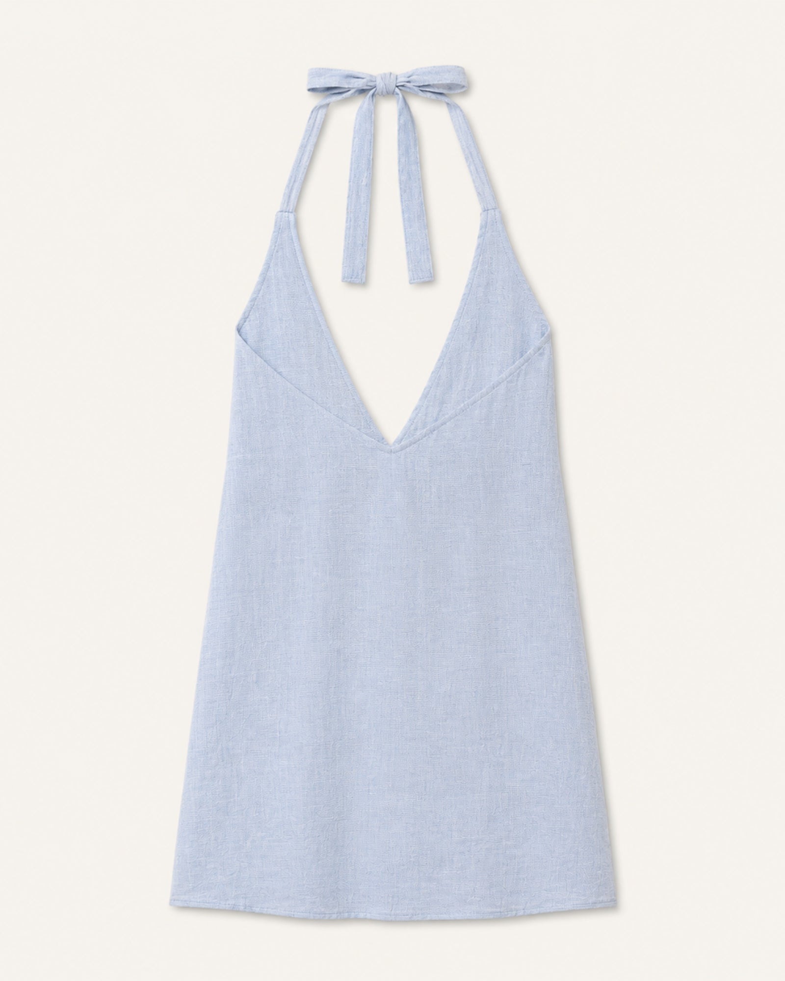 robe dos nu en lin