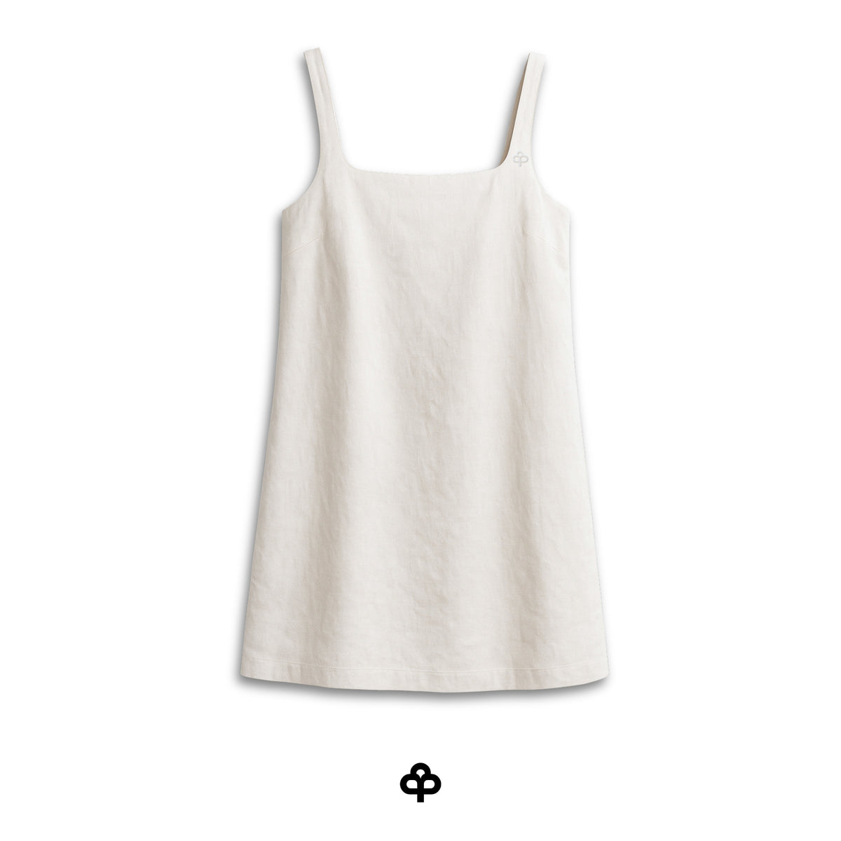 Women's Linen Dress — White