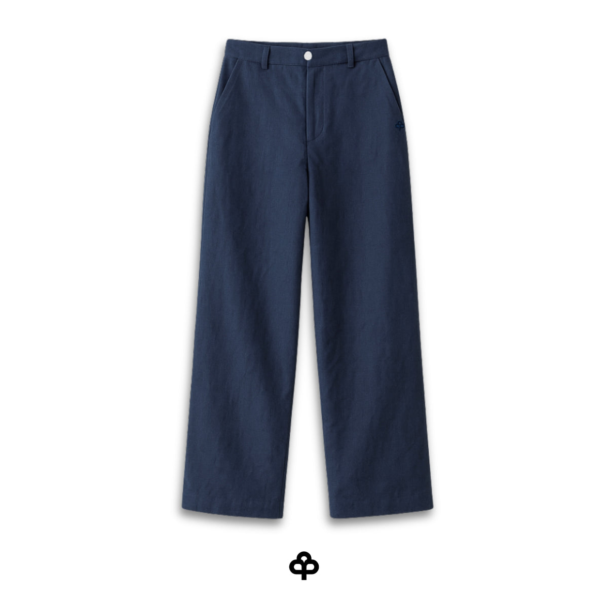 Women's Linen Pants — Navy