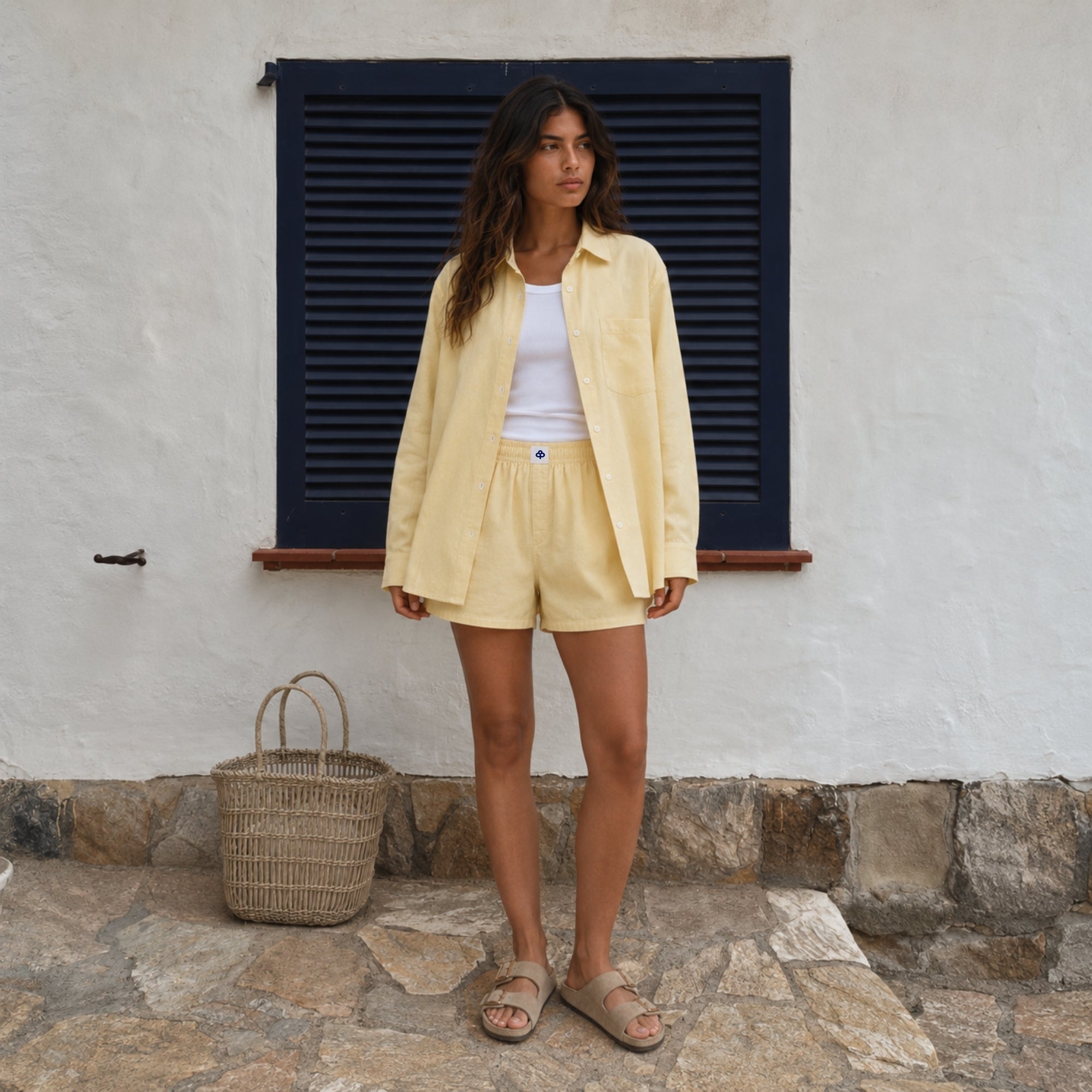 Shorts boxer in cotone
