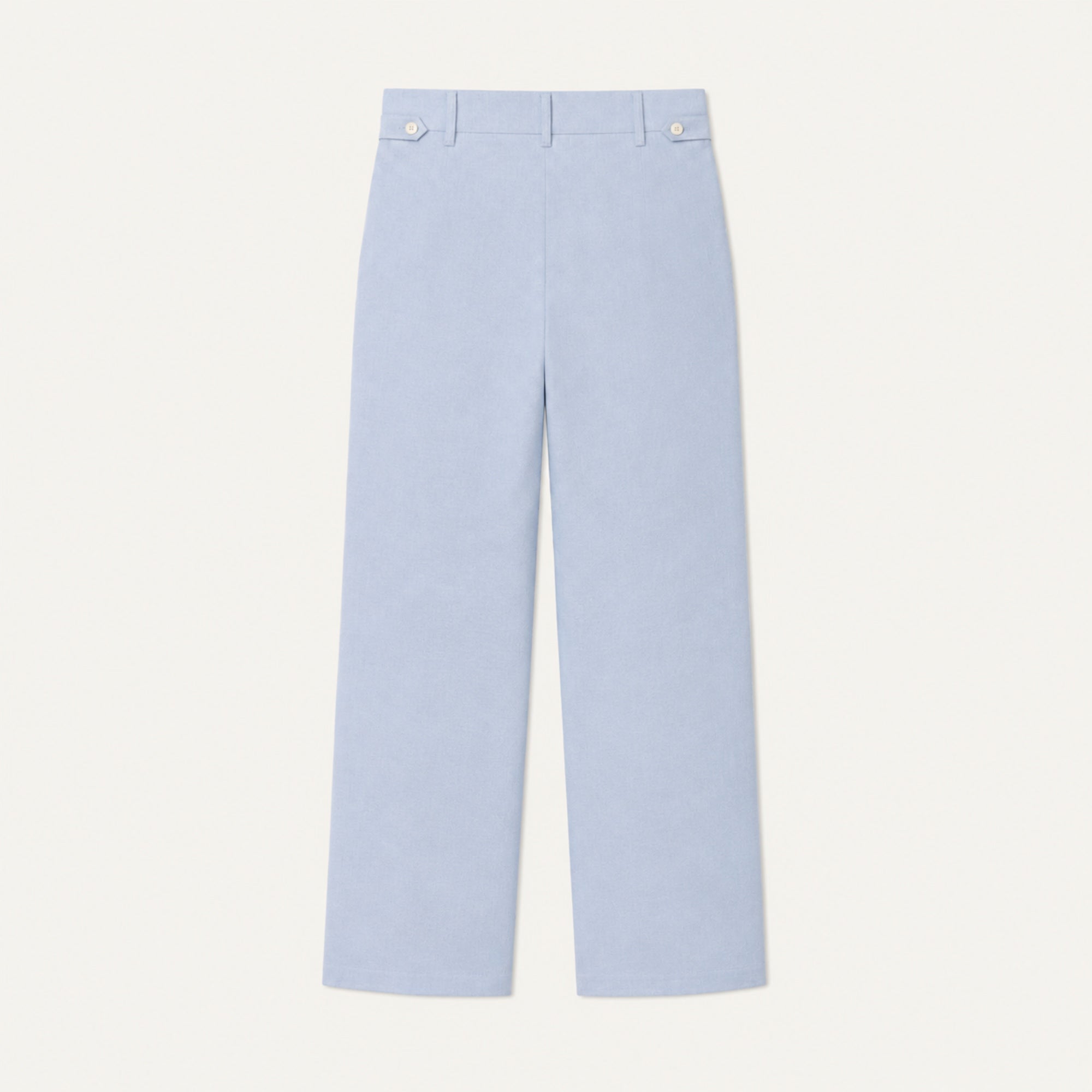 Pantaloni in lino straight leg